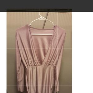 Lilac missguided body con dress